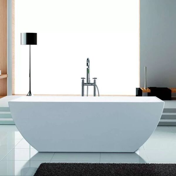 kamalu vasca da bagno libera installazione 150x75cm k15a