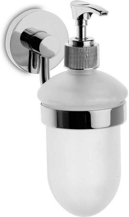 kamalu dosatore sapone liquido bagno in vetro e ottone on-3499