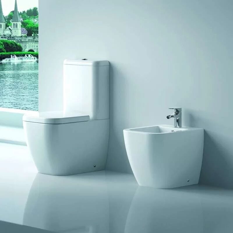 kamalu Water bidet monoblocco a terra marie-t