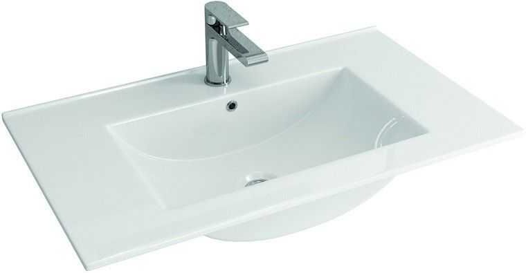 kamalu Lavabo da incasso 81cm per mobile litos-k7080