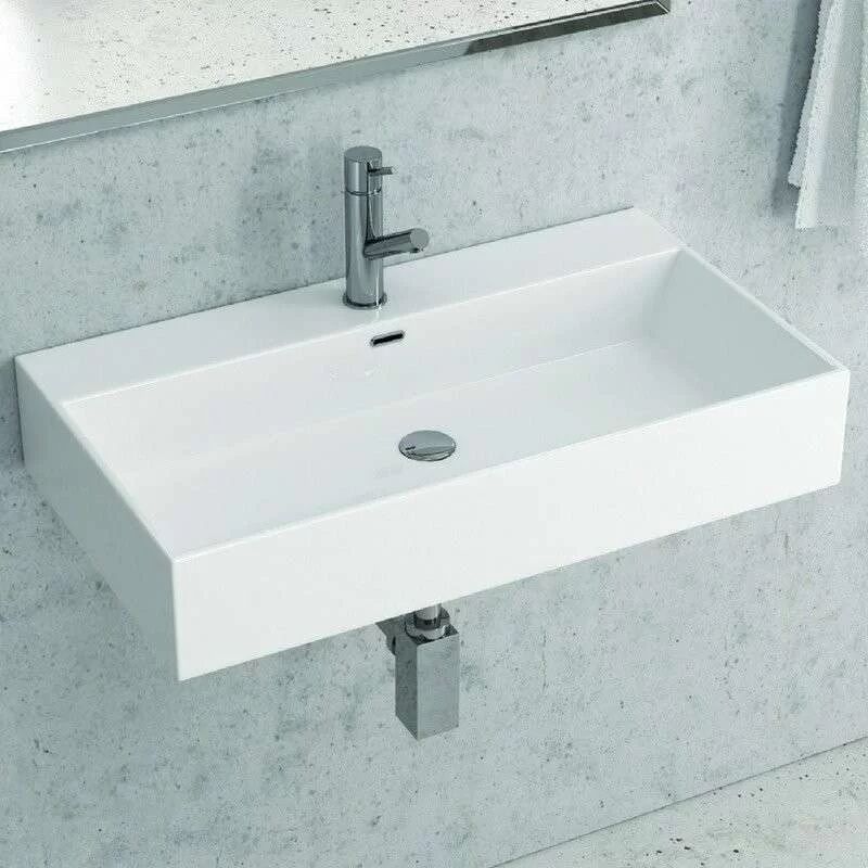 kamalu Lavabo sospeso 75 cm litos-v75