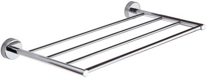 kamalu Portsalviette a quattro barre 60cm in inox linea kaman alpi-90