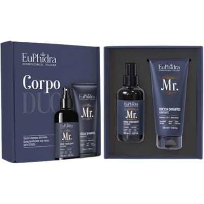 Euphidra Kit Corpo Mr. Cofanetto Doccia Shampoo E Spray 200ml Euphidra Kit Corpo Mr. Cofanetto Doccia Shampoo E Spray 200ml