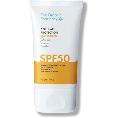 The Organic Pharmacy Cellulare Protection Sun Cream Spf 50 Protezione Solare Alta Per Pelli Sensibili 40ml The Organic Pharmacy Cellulare Protection Sun Cream Spf 50 Protezione Solare Alta Per Pelli Sensibili 40ml