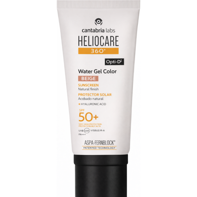 Heliocare 360º Gel Acqua Colorato SPF50+ Beige (50 ml) Heliocare 360º Gel Acqua Colorato SPF50+ Beige (50 ml)