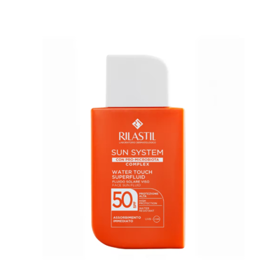 Rilastil Sun System Water Touch Superfluid Spf50 Fluido Solare Viso 50ml Rilastil Sun System Water Touch Superfluid Spf50 Fluido Solare Viso 50ml