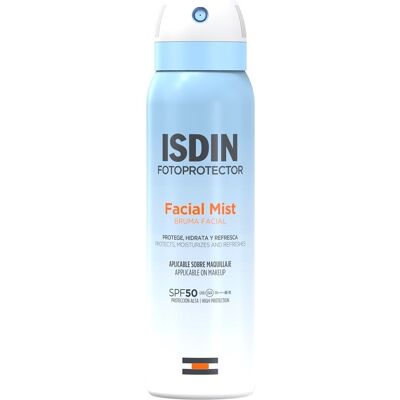 Isdin Facial Mist Bruma Viso Protezione Solare Viso Spf50 100ml Isdin Facial Mist Bruma Viso Protezione Solare Viso Spf50 100ml