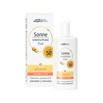Medipharma SPF 50+ Fluido Solare Ultra Leggero - Protezione solare Medipharma SPF 50+ Fluido Solare Ultra Leggero - Protezione solare
