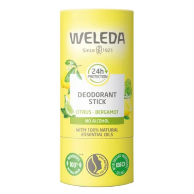 Weleda Deodorante Bio Stick Citrus E Bergamotto Limone 50ml Weleda Deodorante Bio Stick Citrus E Bergamotto Limone 50ml