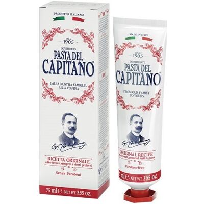 Dentifricio Originale Pasta Del Capitano - 75ml - Unisex - Cura Orale Dentifricio Originale Pasta Del Capitano - 75ml - Unisex - Cura Orale