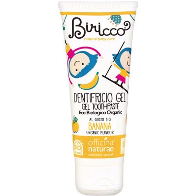 Officina Naturae Biricco Dentifricio Banana 75ml Officina Naturae Biricco Dentifricio Banana 75ml