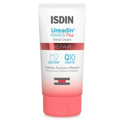 Crema mani Isdin Ureadin Manos Plus - Idratante, Riparatrice, Per tutti i tipi di pelle Crema mani Isdin Ureadin Manos Plus - Idratante, Riparatrice, Per tutti i tipi di pelle