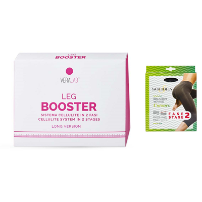 Veralab Leg Booster Trattamento Anticellulite E Drenante Crema 200ml + Guainetta M-L Veralab Leg Booster Trattamento Anticellulite E Drenante Crema 200ml + Guainetta M-L
