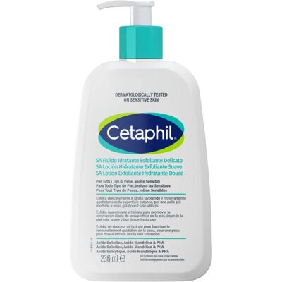 Cetaphil Sa Fluido Esfoliante Delicato Per Pelle Da Normale A Sensibile 236 Ml Cetaphil Sa Fluido Esfoliante Delicato Per Pelle Da Normale A Sensibile 236 Ml