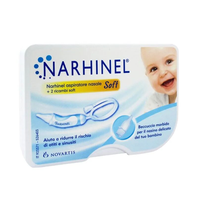 Novartis SpA Narhinel Aspiratore Nasale Soft Neonati E Bambini