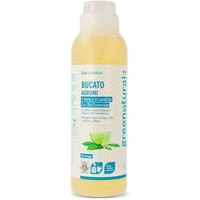 Green Project Greenatural Ecolavanderia Bucato Agrumi Detersivo Ecologico 1 Litro Green Project Greenatural Ecolavanderia Bucato Agrumi Detersivo Ecologico 1 Litro