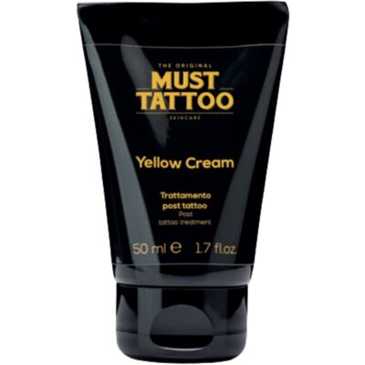 Must Tattoo Yellow Cream Crema Post Tatuaggio Per Cicatrizzazione 50ml Must Tattoo Yellow Cream Crema Post Tatuaggio Per Cicatrizzazione 50ml