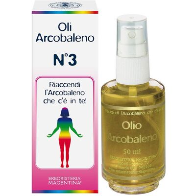 Erboristeria Magentina Arcobaleno Olio 3 Gioia Per Massaggi Rilassanti 50ml Erboristeria Magentina Arcobaleno Olio 3 Gioia Per Massaggi Rilassanti 50ml