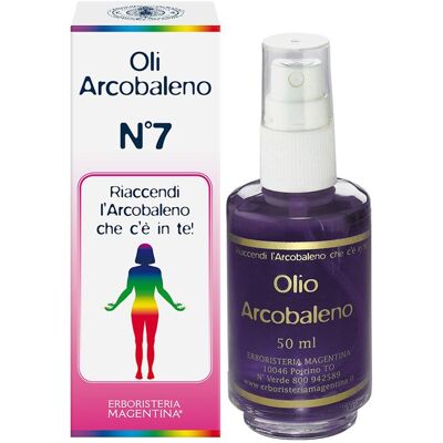 Erboristeria Magentina Arcobaleno Olio 7 Porpora Per Equilibrio E Benessere 50ml Erboristeria Magentina Arcobaleno Olio 7 Porpora Per Equilibrio E Benessere 50ml