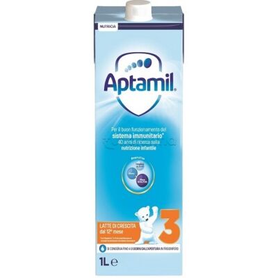 Aptamil 3 Latte Liquido Dai 12 Mesi 6x1000ml Aptamil 3 Latte Liquido Dai 12 Mesi 6x1000ml