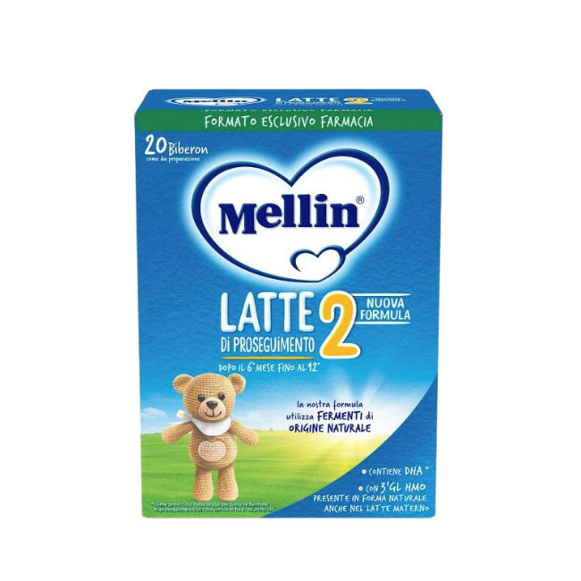 mellin 2 latte in polvere 700 grammi