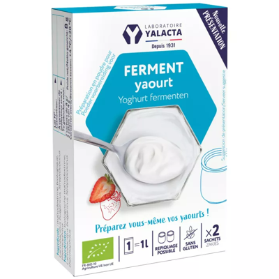 Yalacta Fermenti Per Yogurt Biologico Fatto In Casa2 Bustine Yalacta Fermenti Per Yogurt Biologico Fatto In Casa2 Bustine