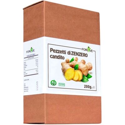 Forlive Zenzero In Pezzi Candito 200g Forlive Zenzero In Pezzi Candito 200g