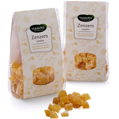 Neavita Zenzero Candito Biologico In Stick Snack Naturale 100 G Neavita Zenzero Candito Biologico In Stick Snack Naturale 100 G