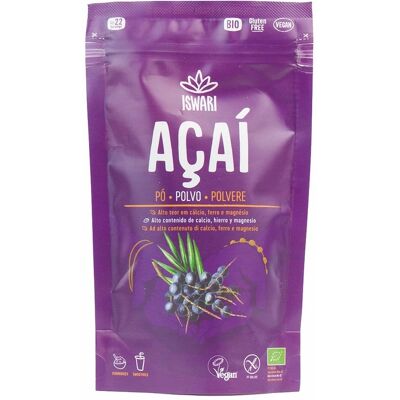 Polvere di acai biologica Iswari 70g - Polvere di superfood Polvere di acai biologica Iswari 70g - Polvere di superfood