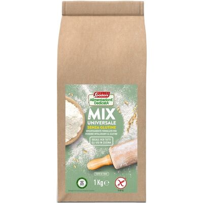 Alimentazione Dedicata Mix Universale Farina Riso Senza Glutine 500 G Alimentazione Dedicata Mix Universale Farina Riso Senza Glutine 500 G