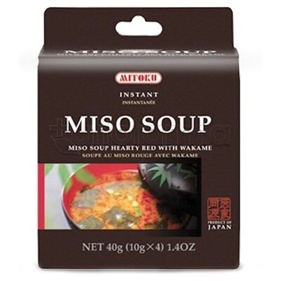 Healtion Mitoku Zuppa Di Miso Istantanea Alle Alghe Per Digestione E Benessere Intestinale 4 Bustine Da 10g Healtion Mitoku Zuppa Di Miso Istantanea Alle Alghe Per Digestione E Benessere Intestinale 4 Bustine Da 10g