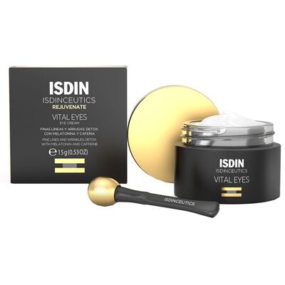 Isdin Rejuvenate Vital Eyes - Crema occhi - Anti-invecchiamento, Rughe, Effetto Freddo Isdin Rejuvenate Vital Eyes - Crema occhi - Anti-invecchiamento, Rughe, Effetto Freddo