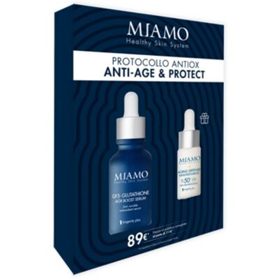 Set Anti-Age & Protect Miamo - Siero Glutatione SPF50+ Set Anti-Age & Protect Miamo - Siero Glutatione SPF50+