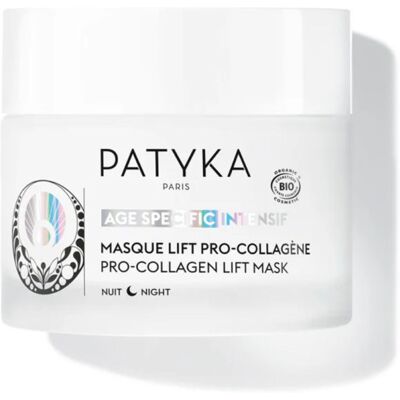 Maschera Lift Pro-Collagene Patyka - Maschera viso biologica per tonicità e rughe Maschera Lift Pro-Collagene Patyka - Maschera viso biologica per tonicità e rughe