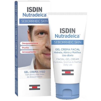 Isdin Nutradeica Gel Crema Viso - Dermatite Seborroica - 50ml Isdin Nutradeica Gel Crema Viso - Dermatite Seborroica - 50ml