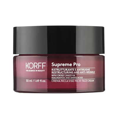 Korff Supreme Pro Crema Ricca Viso - Antirughe, Idratante, Secca Korff Supreme Pro Crema Ricca Viso - Antirughe, Idratante, Secca