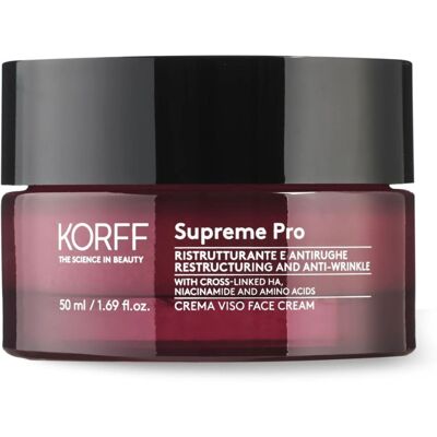 Korff Supreme Pro Crema Viso - Antirughe, Idratante - 50ml Korff Supreme Pro Crema Viso - Antirughe, Idratante - 50ml