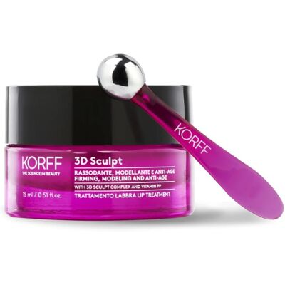 Korff Potenziatore di Volume Labbra - Trattamento 15ml con Niacinamide e Zenzero Korff Potenziatore di Volume Labbra - Trattamento 15ml con Niacinamide e Zenzero