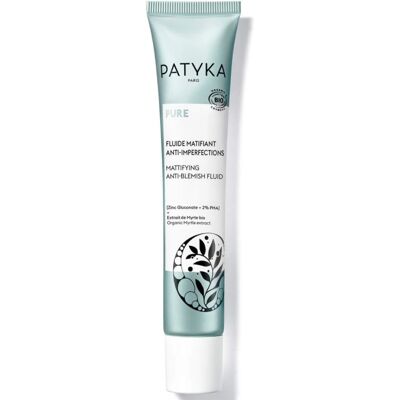 Patyka Fluido Opacizzante Anti-Imperfezioni Per Brufoli E Punti Neri 40ml Patyka Fluido Opacizzante Anti-Imperfezioni Per Brufoli E Punti Neri 40ml