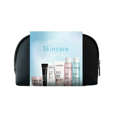 Lovren Cofanetto Skincare Lover Crema V2 + Contorno Occhi + Collagene + Scrub + Struccante + Tonico Lovren Cofanetto Skincare Lover Crema V2 + Contorno Occhi + Collagene + Scrub + Struccante + Tonico