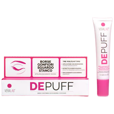 Veralab DEPuff 15ml - Siero occhi Veralab DEPuff 15ml - Siero occhi
