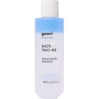 Goovi Back Two Me Struccante Bifasico Per Trucco Waterproof 200ml Goovi Back Two Me Struccante Bifasico Per Trucco Waterproof 200ml