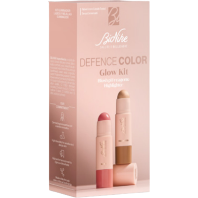 Bionike Defence Color Glow Kit Lip&cheek; Blush + Illuminante Stick Bionike Defence Color Glow Kit Lip&cheek; Blush + Illuminante Stick