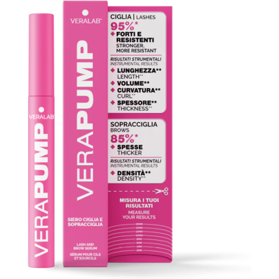 Veralab Verapump Siero Ciglia E Sopracciglia Volumizzante E Allungante 7ml Veralab Verapump Siero Ciglia E Sopracciglia Volumizzante E Allungante 7ml