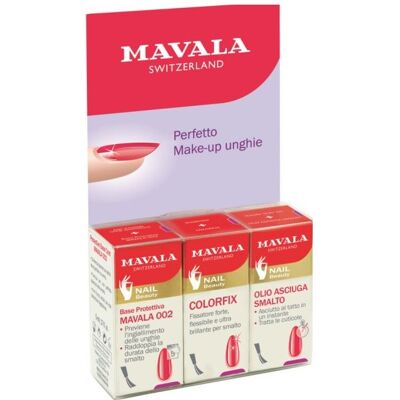 Mavala Kit Perfetto Make Up Unghie Base Top Coat E Olio Mavala Kit Perfetto Make Up Unghie Base Top Coat E Olio