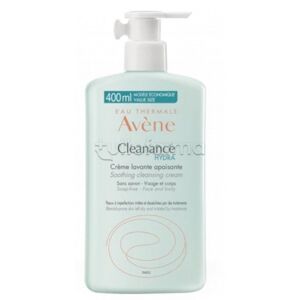 Avene Cleanance Hydra Crema Detergente Lenitiva Viso 400ml