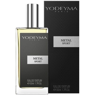 Yodeyma Metal Sport Eau De Parfum Profumo Equivalente Per Uomo 50ml Yodeyma Metal Sport Eau De Parfum Profumo Equivalente Per Uomo 50ml