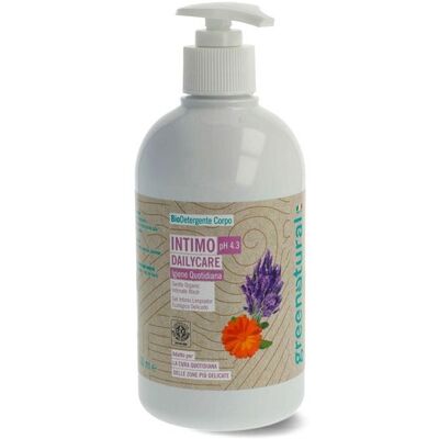 Gel Intimo Greenatural pH 4,3 BIO Lavanda 500 ml Gel Intimo Greenatural pH 4,3 BIO Lavanda 500 ml