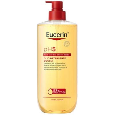 Eucerin Ph5 Olio Detergente Doccia Pelle Secca E Sensibile Formato Grande 750 Ml Eucerin Ph5 Olio Detergente Doccia Pelle Secca E Sensibile Formato Grande 750 Ml