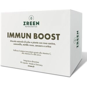 Zreen (ex Natugena) Zreen Natugena Immun Boost Integratore Per Difese Immunitarie 90 Capsule Zreen (ex Natugena) Zreen Natugena Immun Boost Integratore Per Difese Immunitarie 90 Capsule